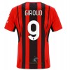 Officiële Voetbalshirt AC Milan Olivier Giroud 9 Thuis 2021-22 - Heren